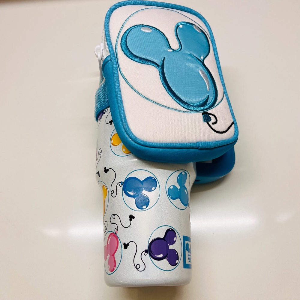 NEW Disney Mickey Balloons 30oz Insulated Stainless Steel Tumbler & Zip Case 🎈🎈🎈 - Picture 14 of 15